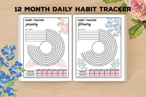 Designing with a 12 Month Daily Habit Tracker