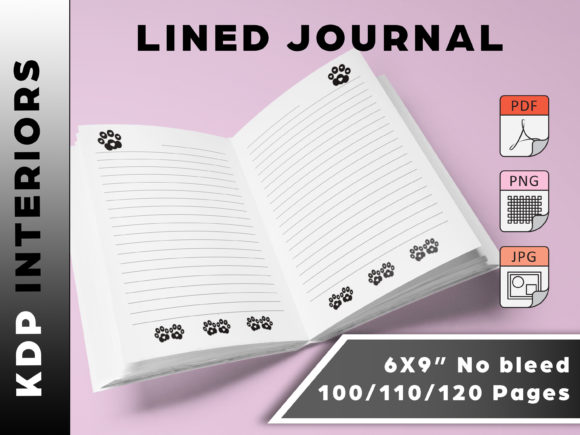 Dog Themed Lined Journal KDP Interior Guide