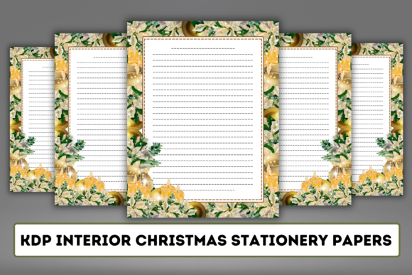 Elevating Holiday Correspondence with KDP Interior Christmas Stationery Papers