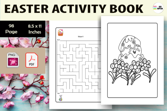 Evaluating Easter Activity Book - 2 for KDP Publishing