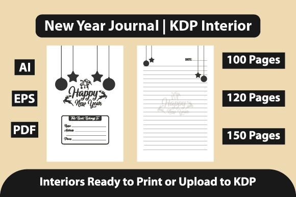 Evaluating the New Year Journal KDP Interior for Professional Publishing