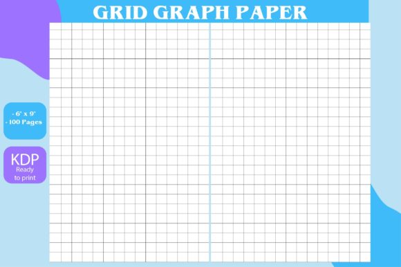 Graph Paper 6x9 KDP Interior Design Guide