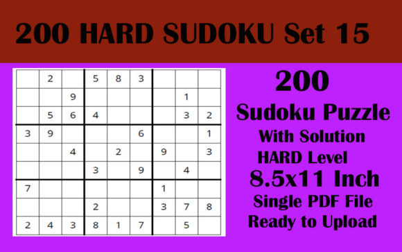 Hard Sudoku KDP Interior Design Guide