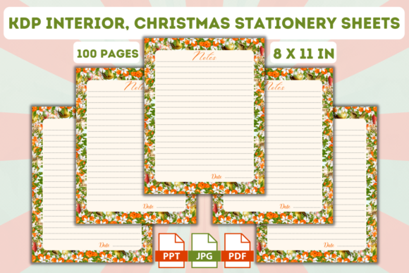 KDP Interior and Christmas Stationary Sheet: A Practical Resource for Seasonal Publishing
