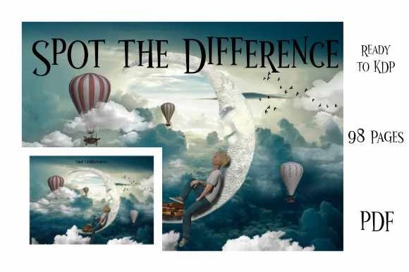 Spot the Difference FANTASY: A Strategic Asset for Cognitive Training and KDP Publishing