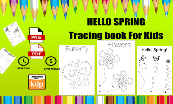 Spring Doodles and Pre Writing Tracing Resources