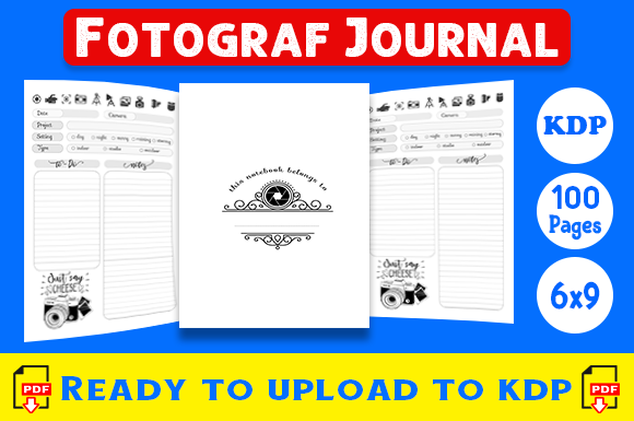 Streamlining Visual Documentation with the Fotograf Journal Interior for KDP