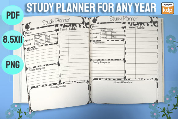 Study Planner for Any Year KDP Interior Design Guide